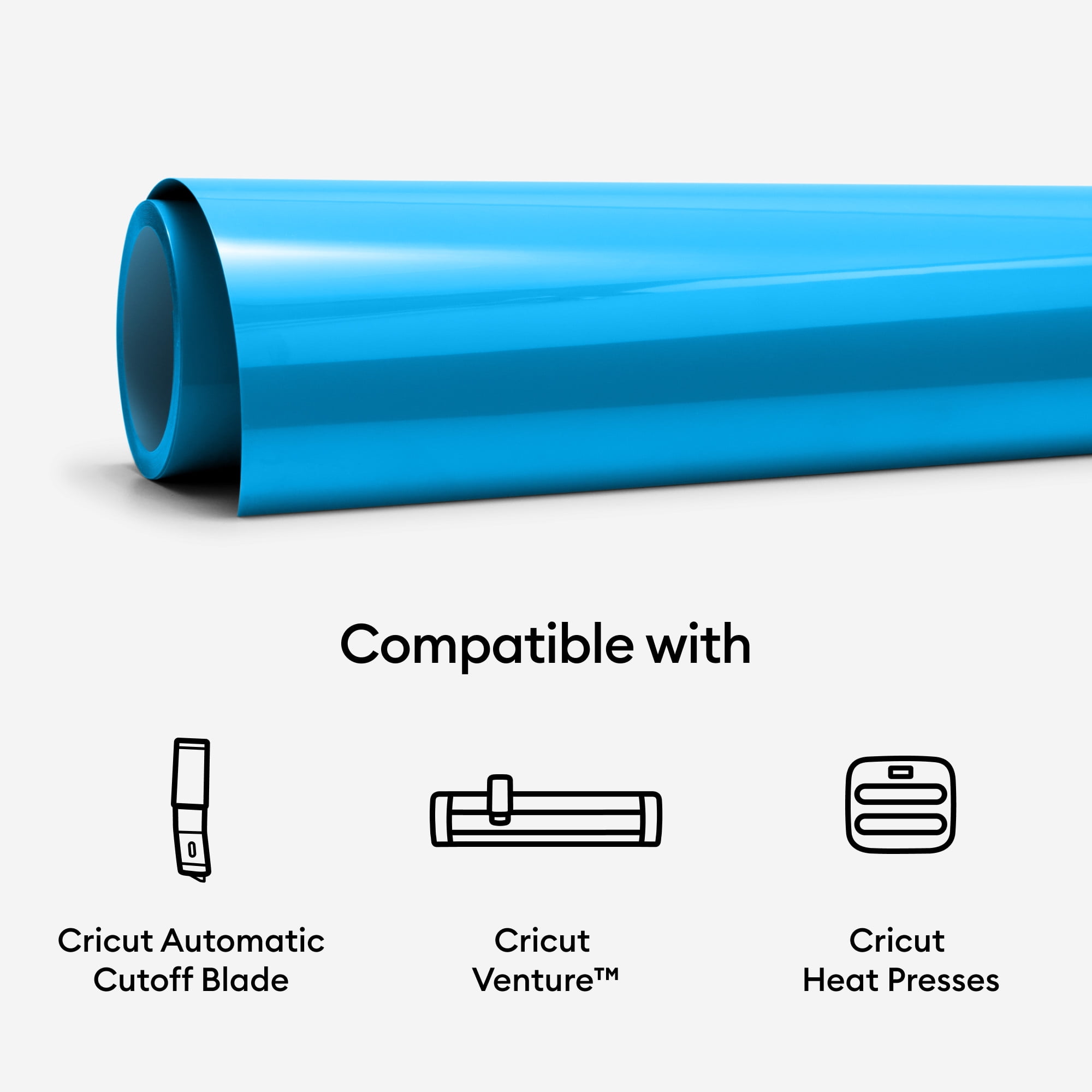 Cricut Venture Smart Iron-On Vinyl (25 in x 5 ft), 25" x 60"