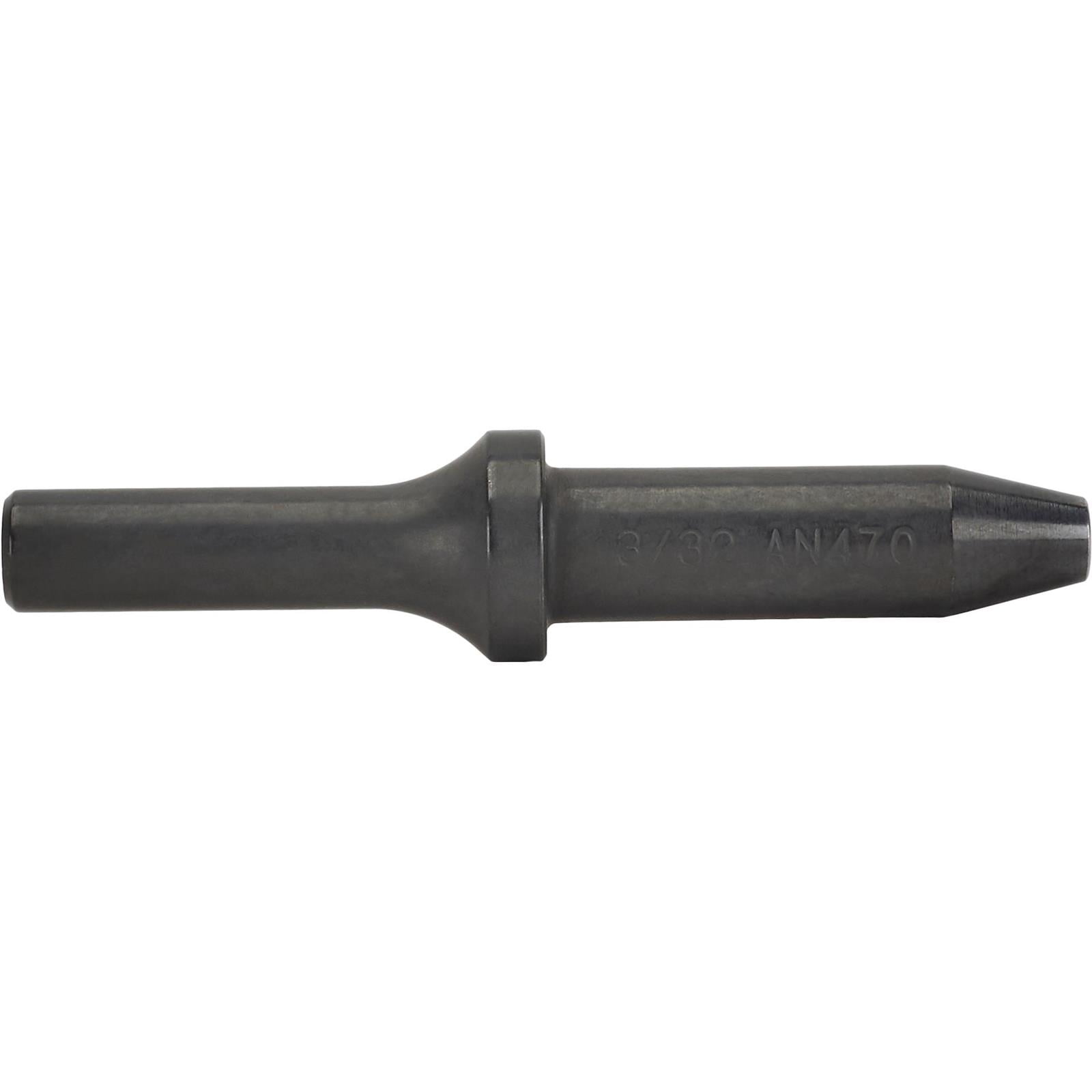 Speedway Motors Rivet Set Kit 3 1/2 Inch Straight .401 Shank High Alloy Steel Heat Treated Tools for AN470 Rivets Includes 4 Popular Sizes