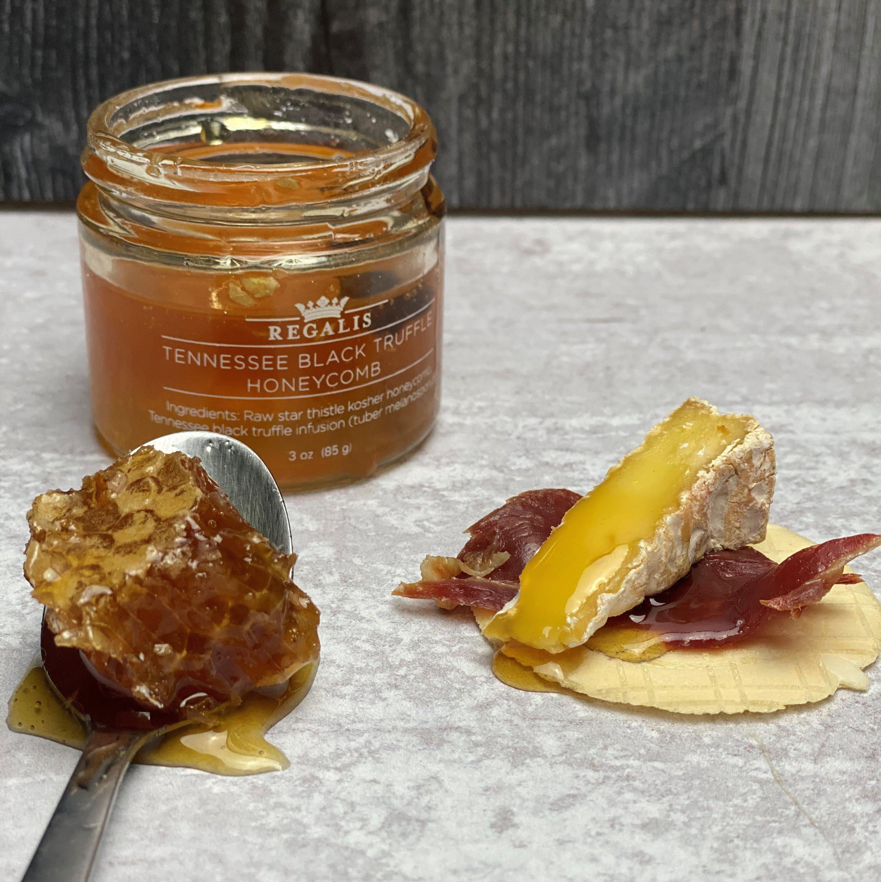 Elle Esse White Spring and Winter Truffle Honey, 14 oz Jar