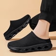 thumbnail image 4 of Backless Knit Slip‑On Platform Mule Shoes, 4 of 6