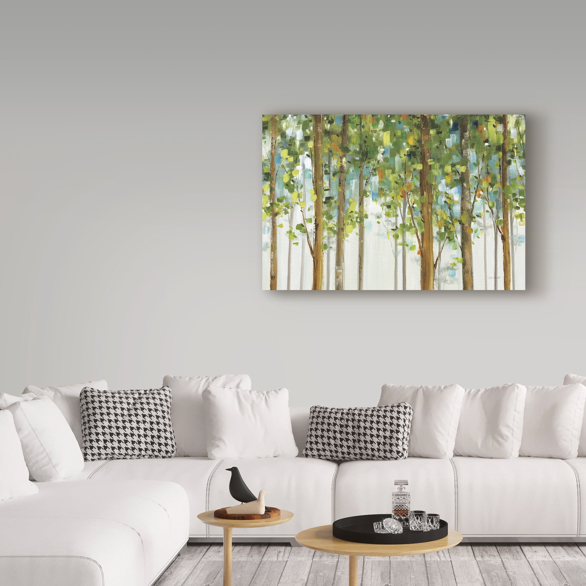 Trademark Fine Art 'Forest Study I Crop' Canvas Art by Lisa Audit