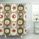thumbnail image 1 of ABPHQTO Cortina de ducha Mid Vintage Pattern Century Modern 70S 1950S 60S 152x180 cm, 1 of 2