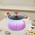 thumbnail image 6 of Fiocias Pressure Cooker Cooking Utensils Food Warmer Portable Cooking Pressure Stew Pot Purple, 6 of 9