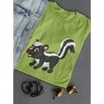 thumbnail image 3 of A Happy Skunk T-Shirt Women -Image by Shutterstock, Female 3X-Large, 3 of 4
