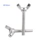 thumbnail image 2 of 5 Tornillos De Mariposa De Ala De Acero Inoxidable M5 304, Pernos De Sujeción Para Máquina, Para Sujetadores Industriales Y De Construcción En Electrodomésticos Y Oficinas, 2 of 3