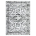 thumbnail image 7 of CAROMIO Washable Area Rug Boho Vintage Rug Oriental Medallion Area Rug Stain-Resistant Non Shedding Rug Living Room Bedroom Soft Accent Rug, 9' x 12' Gray, 7 of 7