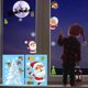 thumbnail image 2 of Pegatinas navideñas de doble cara para ventana de Navidad, pegatinas electrostáticas, se aferra en la pared, calcomanías navideñas para ventana, 2 of 4