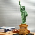 thumbnail image 5 of HI-REEKE Architecture Micro Mini Building Block Set Statue of Liberty Building Kit Gift Multi Color, 5 of 7