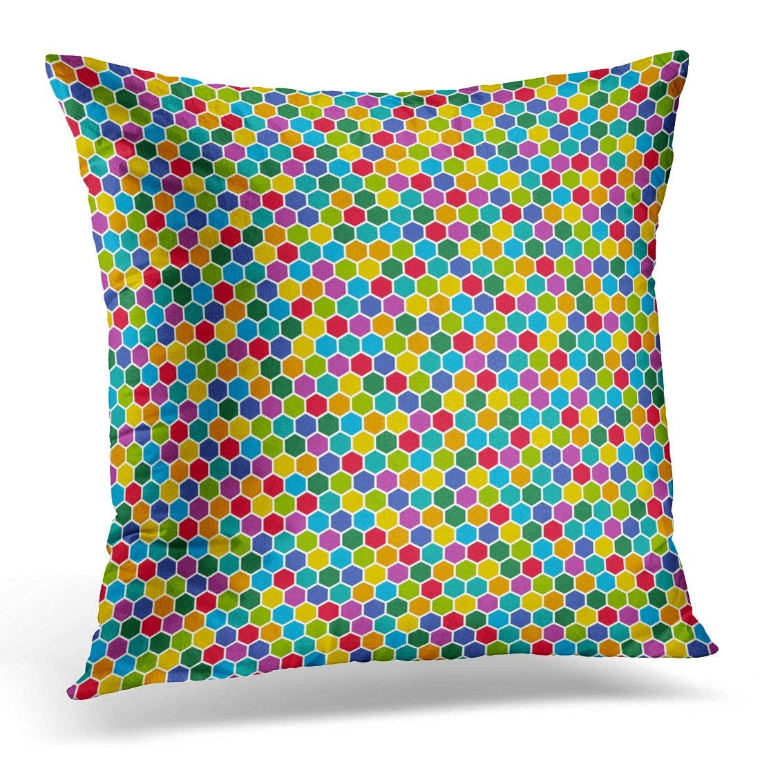 Multi colored pillow cases sale