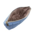 thumbnail image 3 of Conair Clutch Quilted Blue Cosmetic Bag, 3 of 7