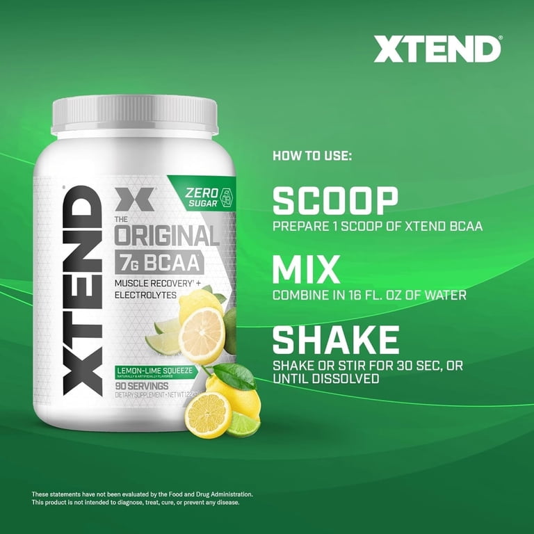 XTEND Original BCAA Powder, Sugar Free Post Workout Muscle