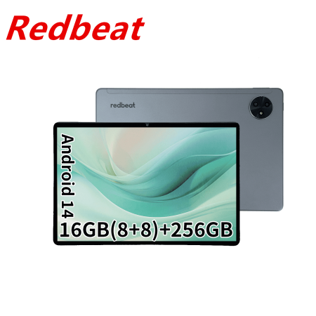 Redbeat 10.95" Android 14 Unlocked Tablet 8GB+256GB,8000mAh, WiFi, 1200*1920HD Touch Screen,Support Fast Charging