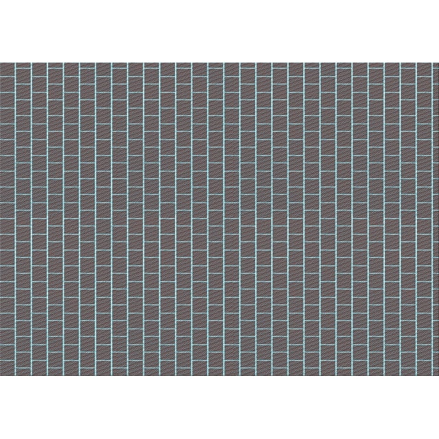 Ahgly Company Machine Washable Indoor Rectangle Transitional LightSlateGray or LightSlateGrey Gray Area Rugs, 5' x 7'