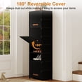 thumbnail image 3 of BGTREND 9 Tier Narrow Shoe Rack with Covers Shoe Storage Organizer Holds 18 Pairs for Closet Entryway Hallway, Black, 3 of 9