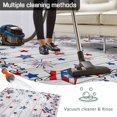 thumbnail image 5 of Independence Day Outdoor Rug for Patio/Deck/Porch, Non-Slip Large Area Rug 5 x 8 Ft, Red Blue Star Firework Wooden Grain Indoor Outdoor Rugs Washable Area Rugs, Reversible Camping Rug Carpet Runner, 5 of 8