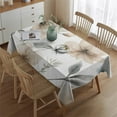 thumbnail image 2 of Pioneer Flower Rectangle Tablecloth 60"x84",Waterproof Polyester Rectangle Table Cloth, Wipeable Spillproof Polyester Tablecloth for Dining, Camping, Indoor and Outdoor, 2 of 5