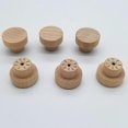 thumbnail image 1 of Pomo para muebles, 20 piezas, pomo para muebles, mango de madera para muebles, pomo de madera, 20 piezas, 1 of 1