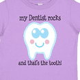 thumbnail image 4 of Inktastic Dentist Rocks Tooth Boys or Girls Toddler T-Shirt, 4 of 5