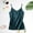 Navy, variant on KIHOUT Discount Ladies Comfort Solid Color Erotic Deep V Satin Camisole Vest Top Pajama
