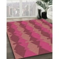 thumbnail image 3 of Ahgly Company Machine Washable Indoor Rectangle Transitional Red Area Rugs, 8' x 12', 3 of 7