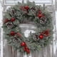 thumbnail image 1 of Decoración del árbol de Navidad Decoración navideña Borde blanco Conos de pino, 1 of 2