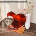 thumbnail image 7 of Large Photo Frame Resin Molds, Heart Shape Silicone Molds for Mother's Day, DIY Epoxy Resin Picture Frame Display Unique Mold for Table Home Decor Gift, 7 of 7