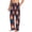 Black, variant on American Football and Fire Flames Mens Soft Woven Cotton Elastic Waistband Sleep Pajama Pant Lounge Sleep Pant With Pockets And Drawstring-Medium