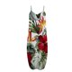 thumbnail image 4 of Vestido largo de camisola con bolsillo para mujer con cuello en V y estampado sin mangas a la moda para mujer sexy Pompotops ghjkhdj7389, 4 of 5