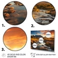 thumbnail image 3 of Designart "South African Beauty Table Mountain II" Landscapes Floater Framed Canvas Wall Art, 3 of 7