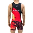 thumbnail image 2 of Godzilla Wrestling Singlet - Red and Blue option, 2 of 3