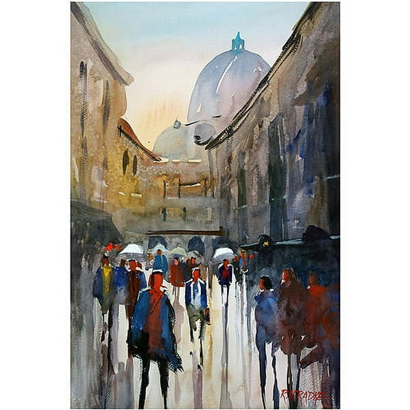 Trademark Art "Italian Impressions V" Canvas Art by Ryan Radke