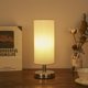 thumbnail image 5 of Lámpara de mesita de noche Tomshine con luz de mesita de noche con pantalla redonda de tela yeacher Lámpara de escritorio, 5 of 7