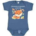 thumbnail image 3 of Inktastic Grandma and Grandpa Love Me Little Fox Boys or Girls Baby Bodysuit, 3 of 5