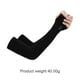 thumbnail image 4 of Sywqhk 2 uds manguito de protección solar de seda de hielo verano montar correr Cool mangas de brazo (negro) Sywqhk Alta Calidad, 4 of 4