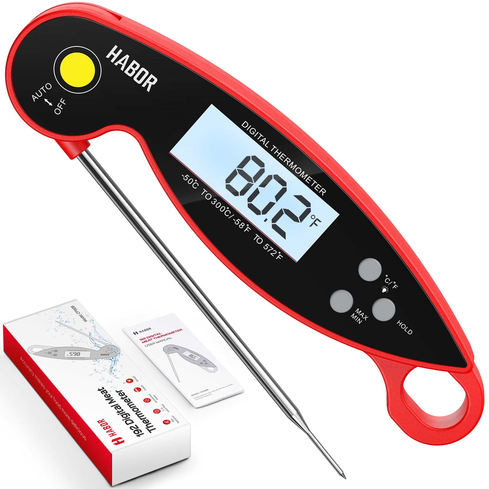 50C~+300C -58F~572C Digital thermometer WT-2 with Probe 