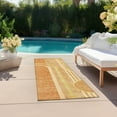 thumbnail image 6 of Addison Rugs Chantille Indoor/Outdoor Transitional Art Deco Terracotta Washable Runner Rug, 2'3" x 7'6", 6 of 6