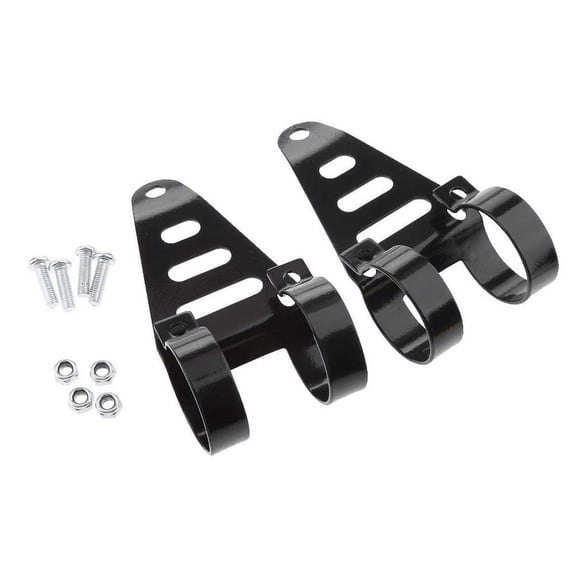 Universal 41-43mm Motorcycle Headlight Brackets Head Light Lamp Holder