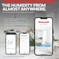 Honeywell 20 pt 1000 sq ft Dehumidifier in White - Smart Technology Capable, Energy Efficient - image 10 of 15