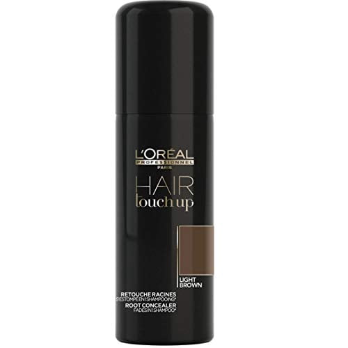 L'Oreal Professional Hair Touch Up Root Concealer Spray, Light Brown, 2
