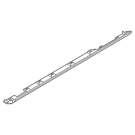 Genuine OE Audi Rocker Molding - 4H4-853-860-B-GRU