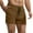 Khaki, variant on JoveMarine Men's Quick Dry Mesh Training Pants Breathable Running Shorts for Fitness and Sports Thin Casual Summer Pants Red S
