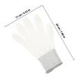 thumbnail image 2 of unbranded 10Pares Guantes Protectores En Nylon Para Jardinería Con Delgado Y Duradero, 2 of 8