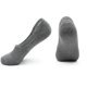 thumbnail image 1 of Zhuge 10 pares de calcetines invisibles para mujer, antideslizantes, de corte bajo, con forro invisible para uso informal y formal, suaves, negros, L (talla: 8-10,5), 1 of 2