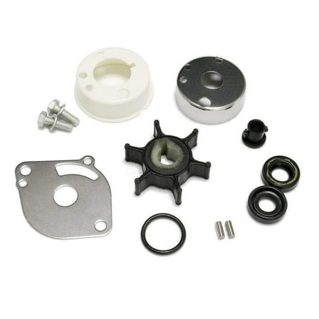 Createshao 18-3462 6A1-W0078-02,6A1-W0078-02-00 Outboard Water Pump Impeller Repair Kits for Yamaha Replacement Water 2 Stroke 2HP Outboard Motor