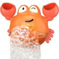 thumbnail image 1 of Kindiary Juguete de baño Fabricante de Burbujas para baño de Cangrejo para bebés pequeños 1-3 bebés Máquina automática de Burbujas para niños soplador para bañera con Pilas, 1 of 5