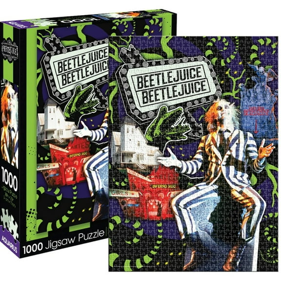 Beetlejuice Collage 1000 Piece Jigsaw Puzzle