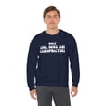 thumbnail image 5 of Chiropractor Sweatshirt Gifts Crew Neck Shirt Long Sleeve Unisex, 5 of 5