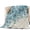 Blue, variant on Blue Gradient Mosaic Quilted Comforters Cooling Blanket Full Size, Grid Abstract Color Block Cold Comfort for Hot Sleepers Lightweight Air Conditioning Quilt Blanket for Bed