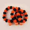 Halloween Cat Dog Collar Cute Breakaway Adjustable Pumpkin Bead With