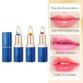 thumbnail image 3 of Color Changing Lipstick, Temperature Sensitive Lipstick, Moisturizing Long Lasting Lip Balm, Temperature and pH Sensitive, Glittering Glossy Finish, Repair Dry Cracks, Gentle Lip Care, 3 of 7